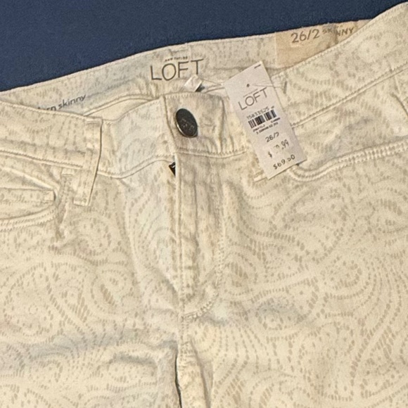 Loft Women Modern Skinny Pants Size 26 / 2 - Picture 5 of 5